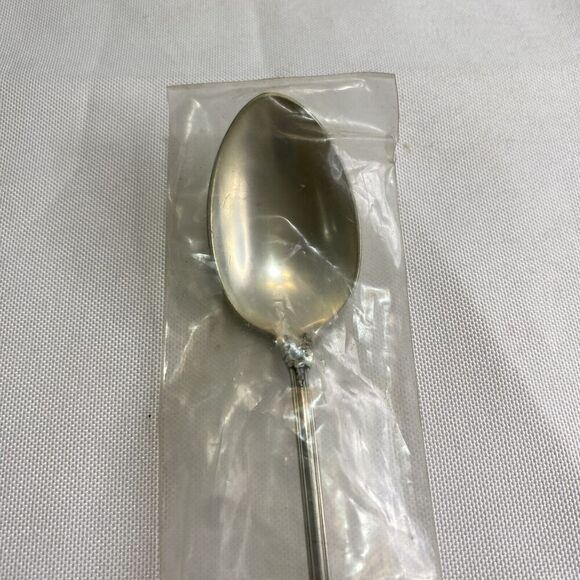 WILD ROSE International Sterling Silver Iced Tea Spoon 7” New - Picture 2 of 10